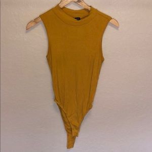 Yellow Mustard Full Bodysuit